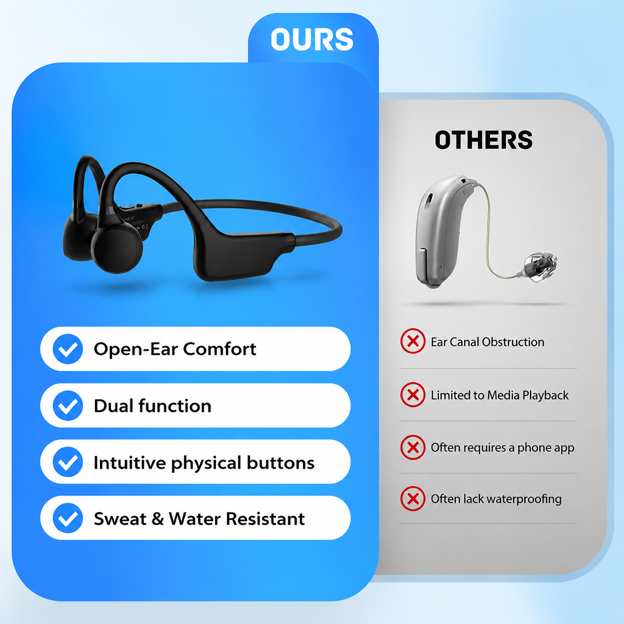 🔥🔥Final 3 Hours: 80% OFF🏆 Limited-Time Offer – Don’t Miss This Deal🔥Pryxo Bone Conduction Smart Hearing Aids
