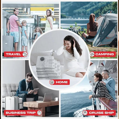 🔥🔥Last 3 Hours🏆 Limited-Time Offer—Don't Miss Out!  Wireless Travel Vacuum Storage Compression Bags