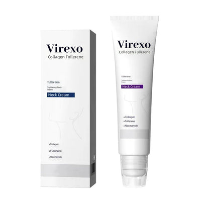 Roller Massage Neck Cream 🧴 Collagen & Hyaluronic Acid | Firms Neck, Reduces Wrinkles & Double Chin