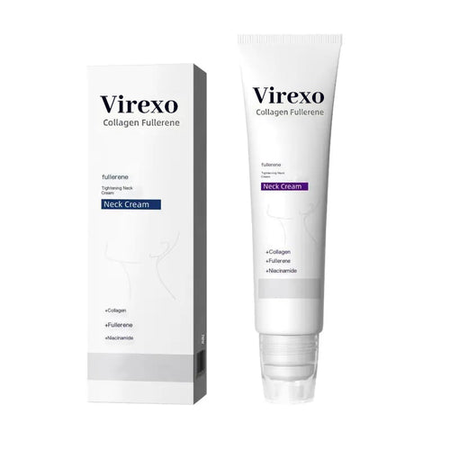 Roller Massage Neck Cream 🧴 Collagen & Hyaluronic Acid | Firms Neck, Reduces Wrinkles & Double Chin