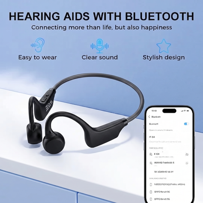 🔥🔥Final 3 Hours: 80% OFF🏆 Limited-Time Offer – Don’t Miss This Deal🔥Pryxo Bone Conduction Smart Hearing Aids