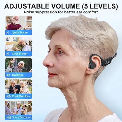 🔥🔥Final 3 Hours: 80% OFF🏆 Limited-Time Offer – Don’t Miss This Deal🔥Pryxo Bone Conduction Smart Hearing Aids