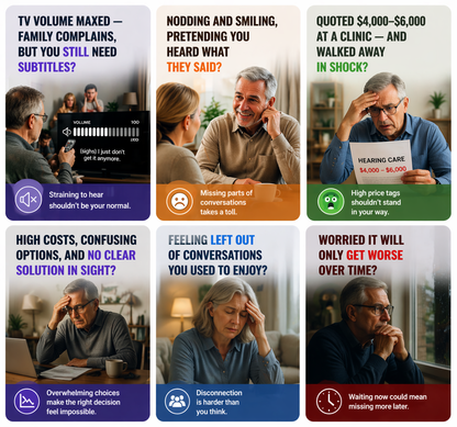 🔥🔥Final 3 Hours🏆 Limited-Time Offer – Don’t Miss This DealPryxo "Invisible" noise-canceling hearing aids