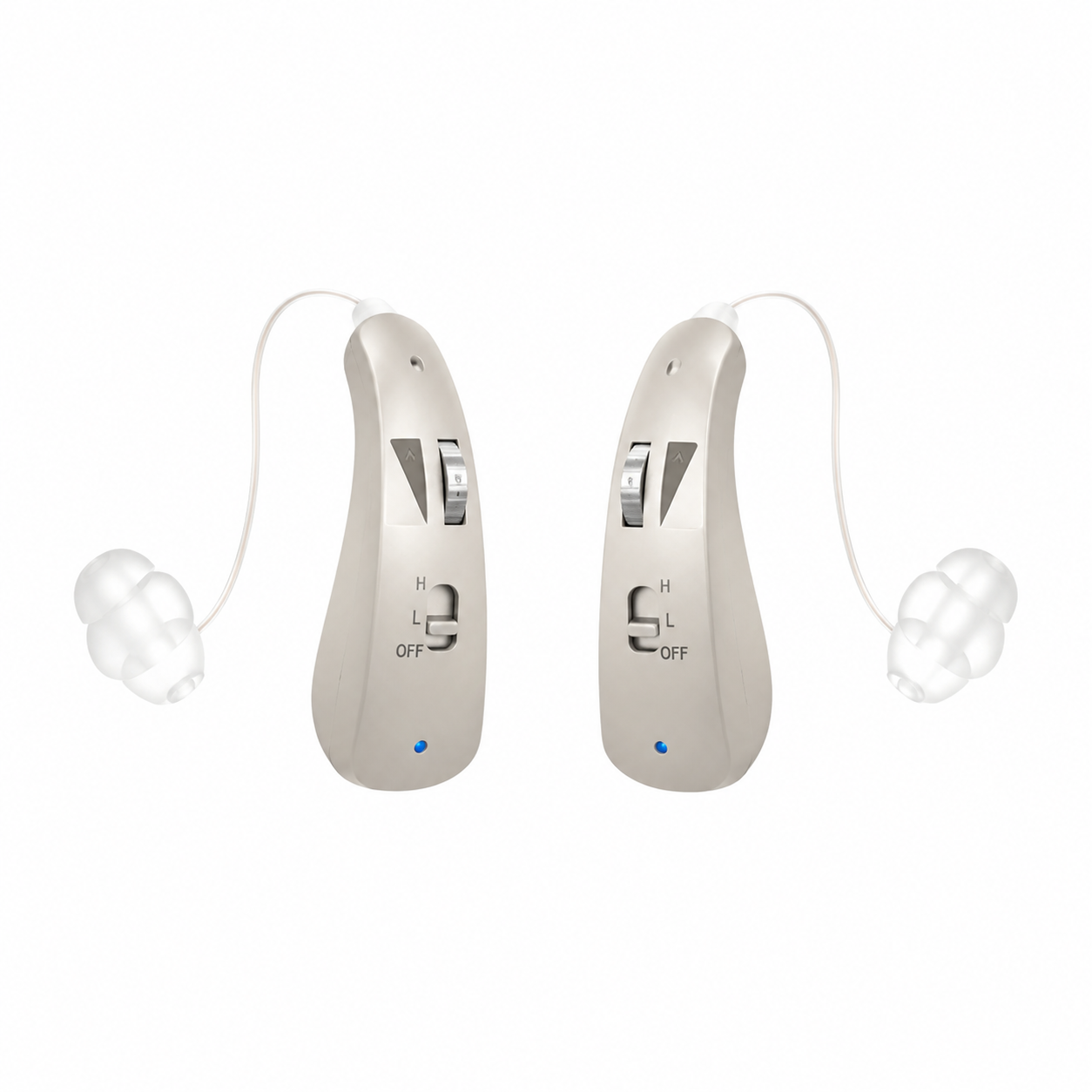 Smart, Self-Fitting Bluetooth Hearing Aids (App Controlled)