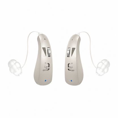 Smart, Self-Fitting Bluetooth Hearing Aids (App Controlled)