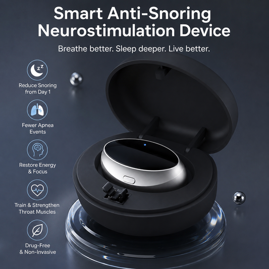 🔥🔥Last 3 Hours: 80% Off🏆 Limited Time Offer – Smart Pulse Anti-Snoring Device