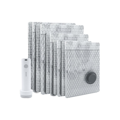 🔥🔥Last 3 Hours🏆 Limited-Time Offer—Don't Miss Out!  Wireless Travel Vacuum Storage Compression Bags